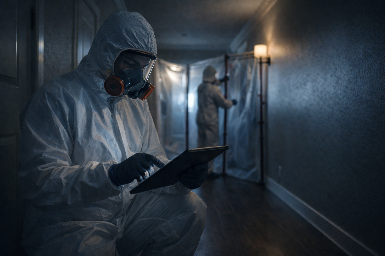 biohazard cleanup Boise restoration team